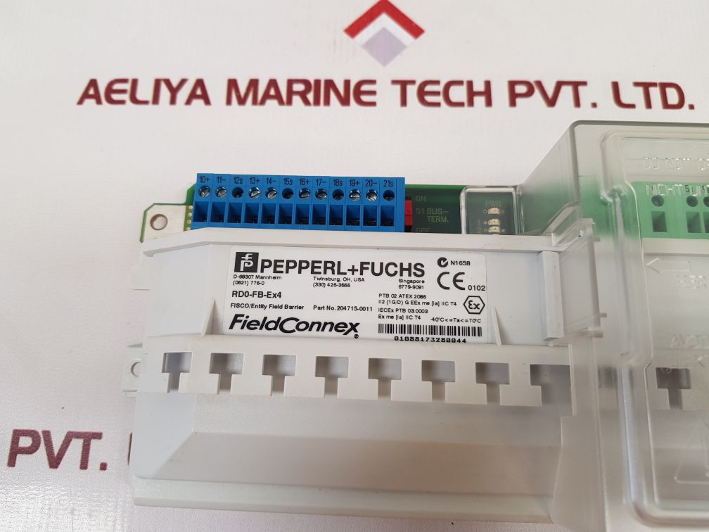 Pepperl+Fuchs 204715-0011 Field Connex Barrier