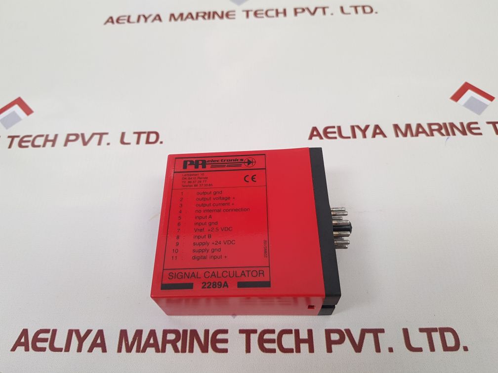 Pr Electronics 2289 A Signal Calculator Used