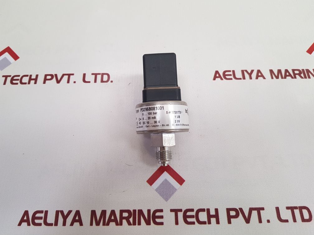 Tecsis P3296B081001 Pressure Transmitter