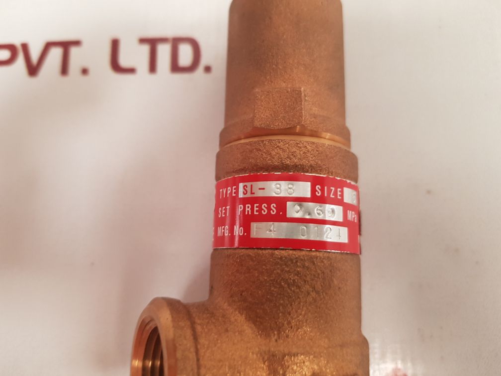 Venn Sl-38 Safety Pressure Relief Valve