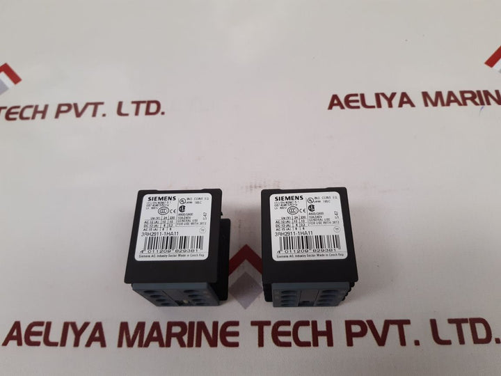 Siemens 3rh2911-1ha11 auxiliary switch block 