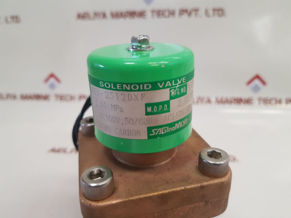 Saginomiya Rev-2512Dxf Solenoid Valve