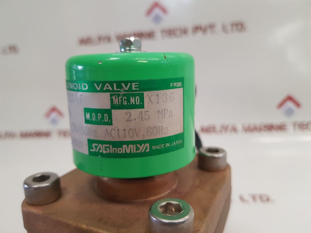 Saginomiya Rev-2512Dxf Solenoid Valve