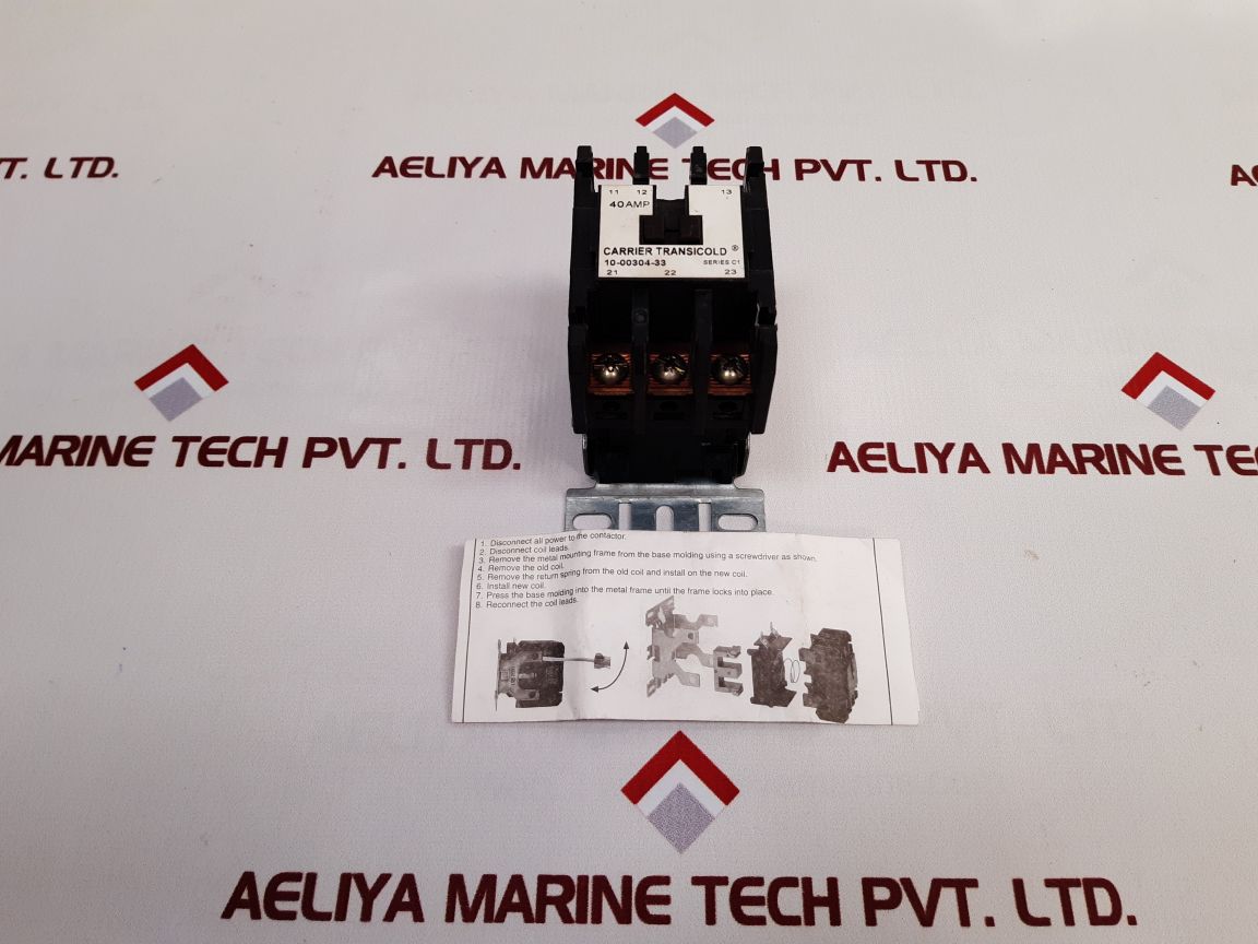 Carrier Transicold 10-00304-33 Contactor Used