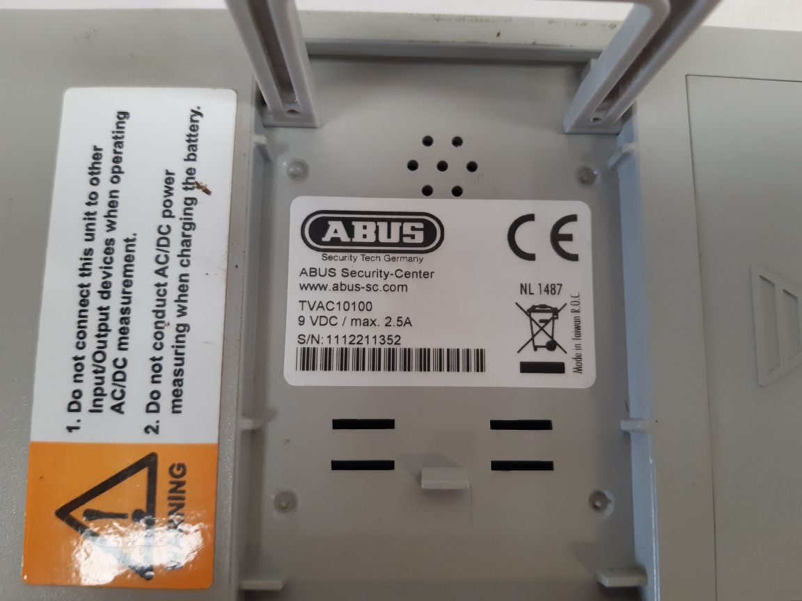 Abus Tvac10100 Test Monitor