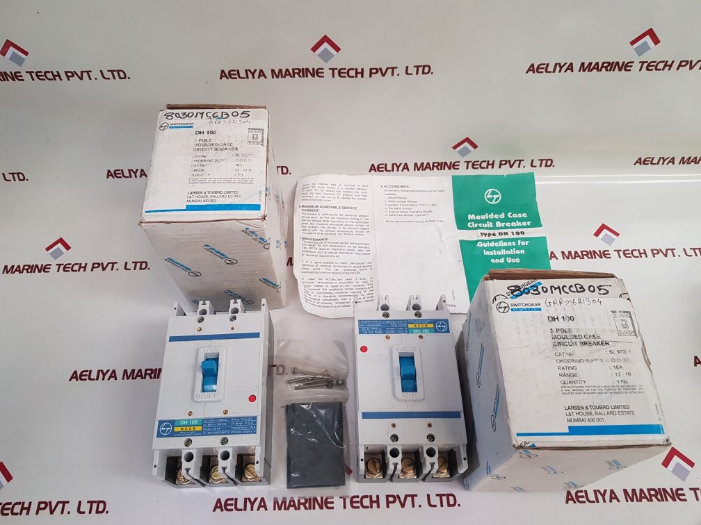 Larsen & Toubro Dh 100 Mccb-moulded Case Circuit Breaker