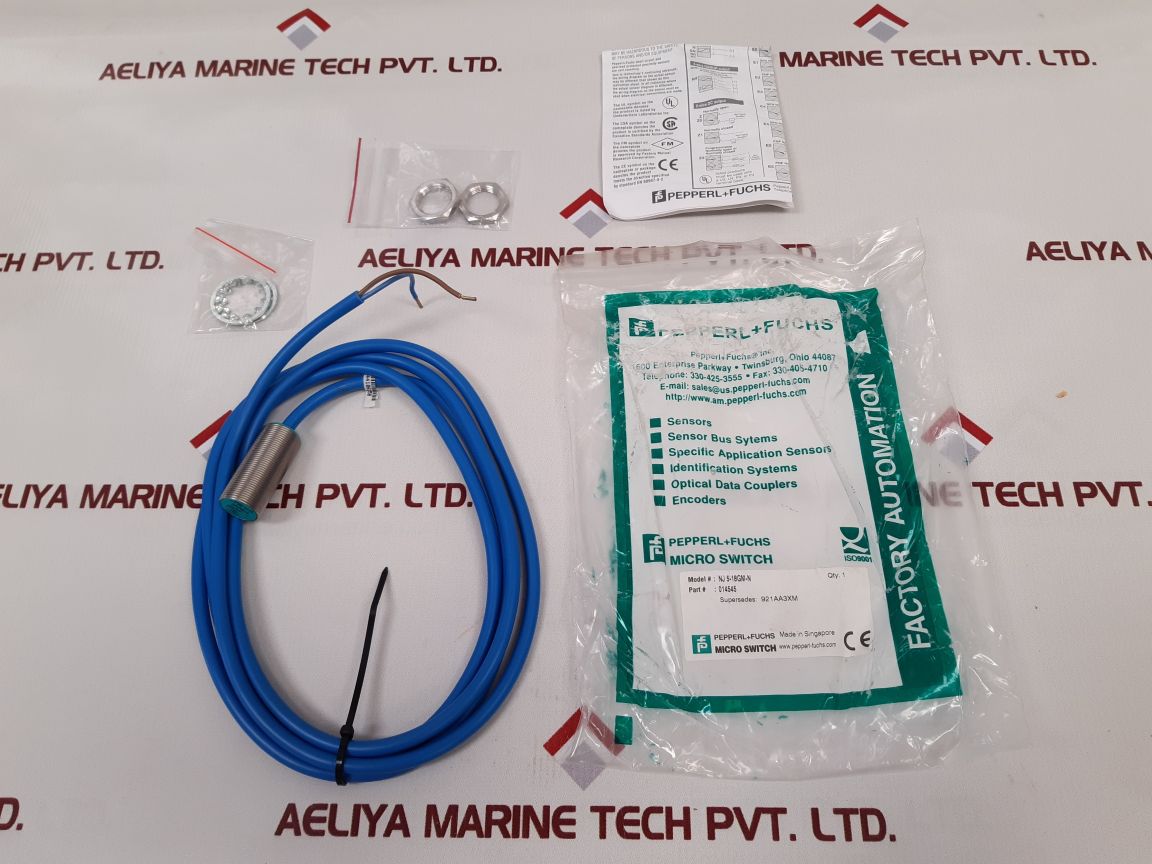 Pepperl+Fuchs Nj5-18Gm-n Proximity Sensor 14545S New