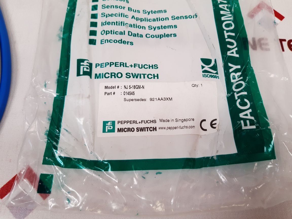 Pepperl+Fuchs Nj5-18Gm-n Proximity Sensor 14545S New