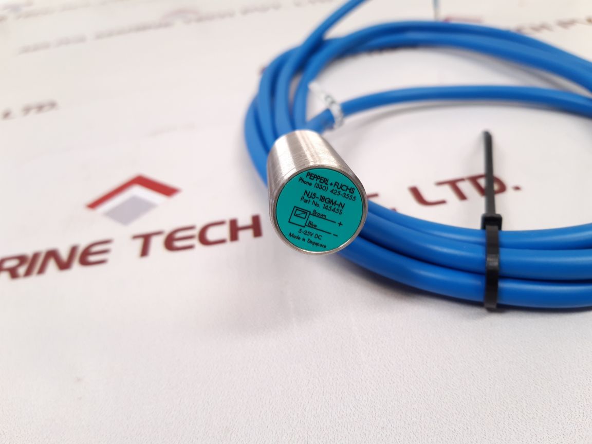 Pepperl+Fuchs Nj5-18Gm-n Proximity Sensor 14545S New