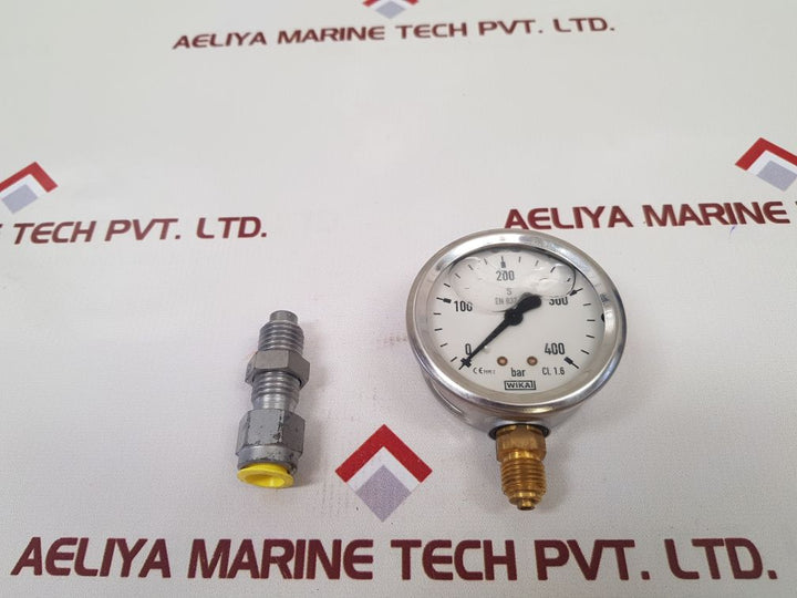 Wika En837-1 Pressure Gauge 0-400Bar