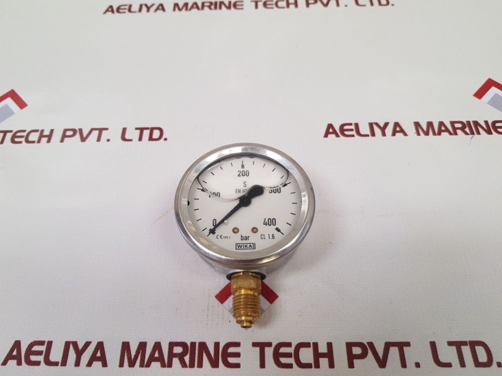 Wika En837-1 Pressure Gauge 0-400Bar