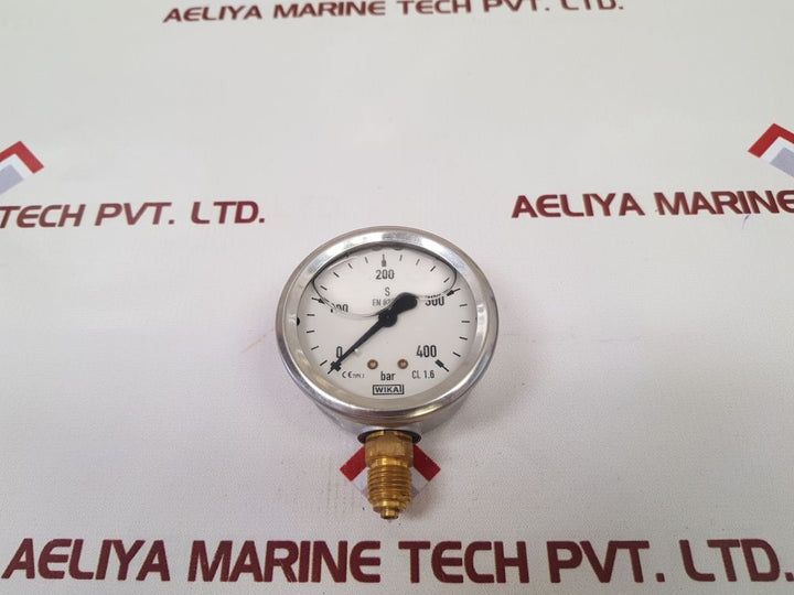 Wika En837-1 Pressure Gauge 0-400Bar
