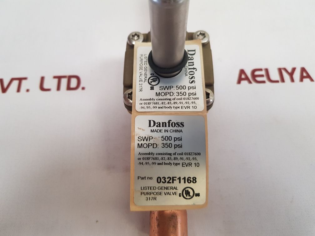 Danfoss 032F1168 Solenoid Valve