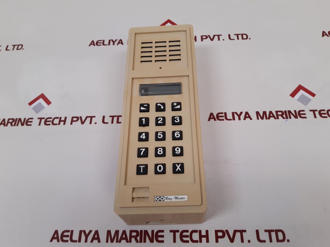Zenitel Aa702 Wall Master Station With Display