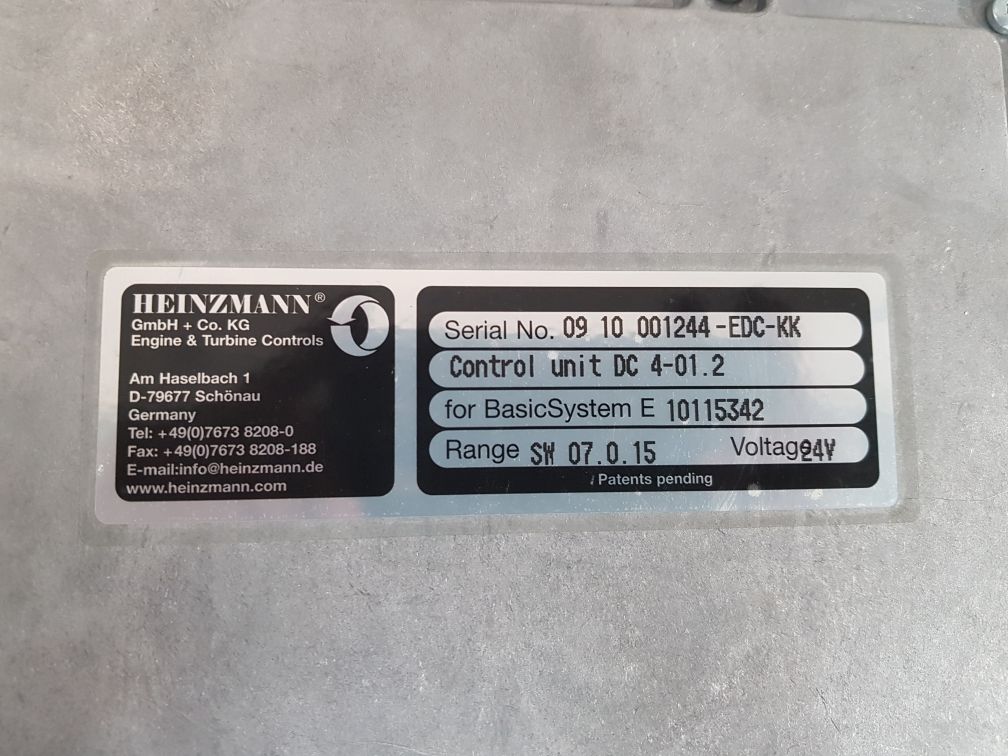 Liebherr dc 4-01.2 lc motor control device