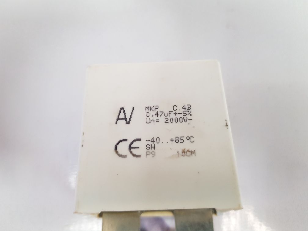 Set Of 6X Av Arcotronics Mkp C.4B Capacitor