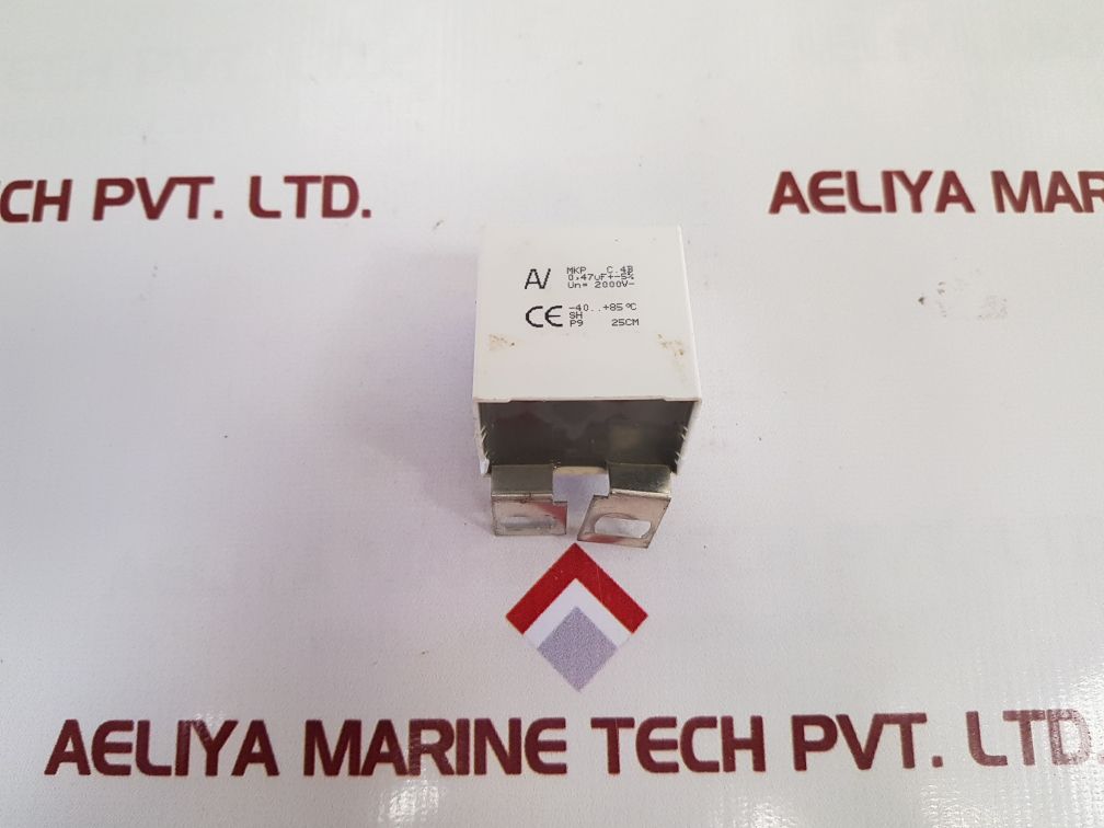 Set Of 9X Av Arcotronics Mkp C.4B Capacitor -40...+85°C