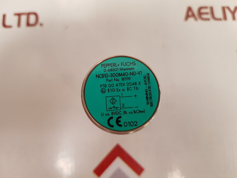 Pepperl+Fuchs Ncb10-30Gm40-n0-v1 Proximity Sensor 181119