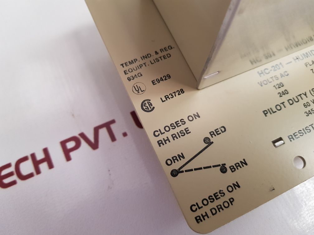 Siebe Hc-201-humidistat