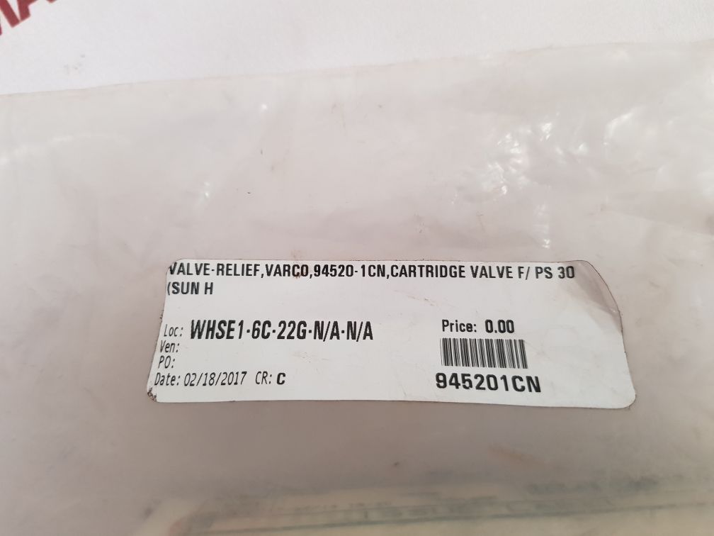 Sun Rpec-lcn Pilot Operated Balanced Piston Relief Valve New