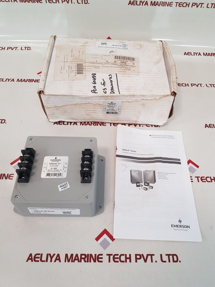Emerson islatrol 7805756 ac power filter ic+405