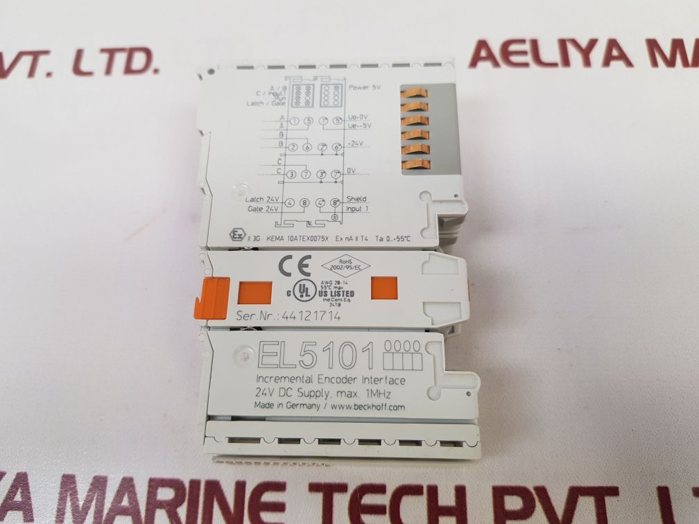 Encoder Interface Beckhoff Beckhoff El5101 Incremental Encoder Interface – Aeliya Marine Tech