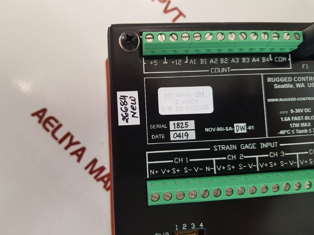 M/d totco 17770448-201 2-winch mooring display