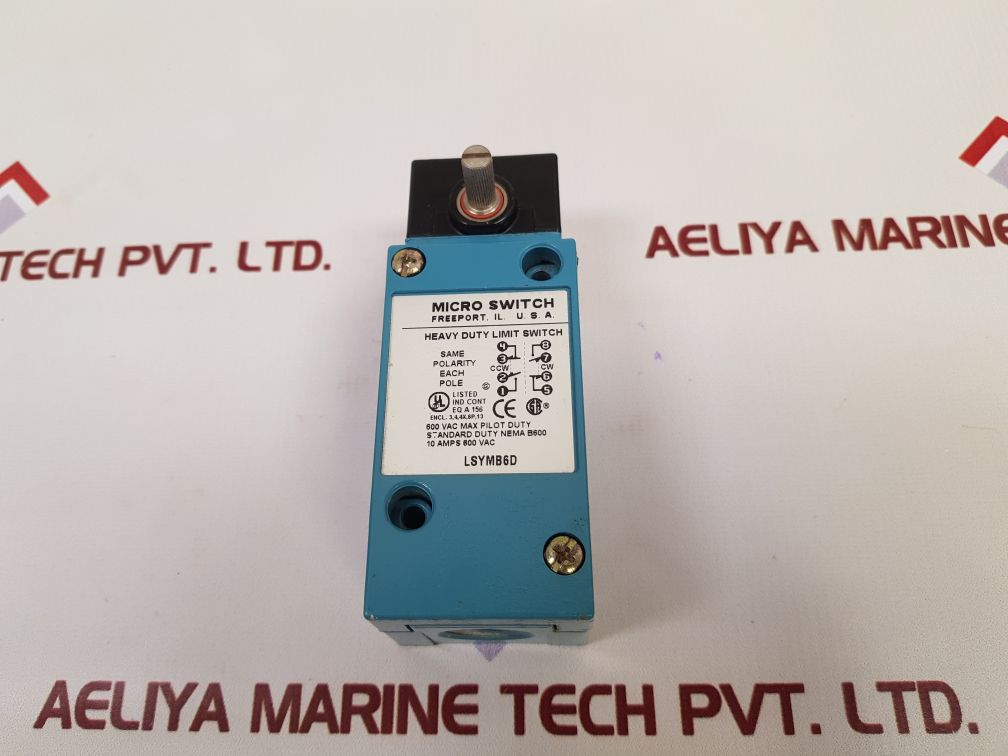 Micro Switch Lsymb6D Heavy Duty Limit Switch