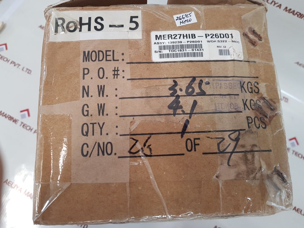Transdev electronics mer27hib-p26d01 tdi power supply 09004-139239-p26d01