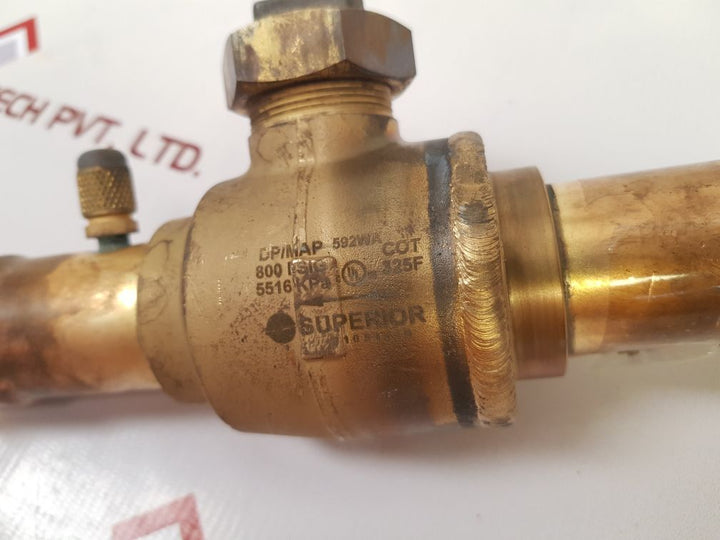 Superior 592Was-13St Refrigerant Ball Valve