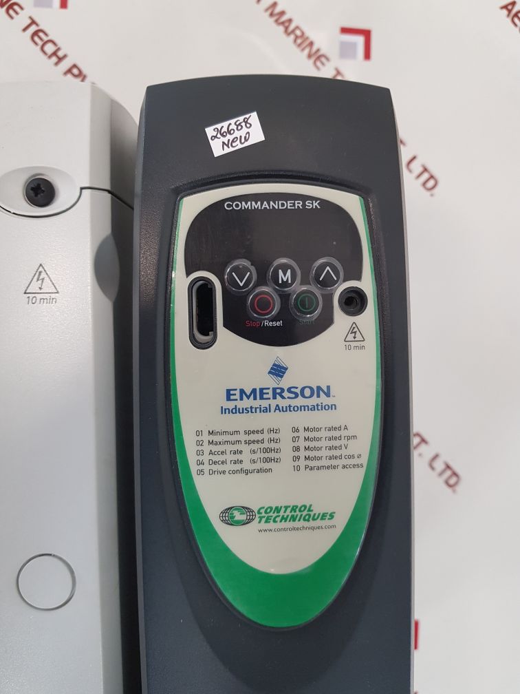 Emerson sk2403 control techniques commander sk inverter
