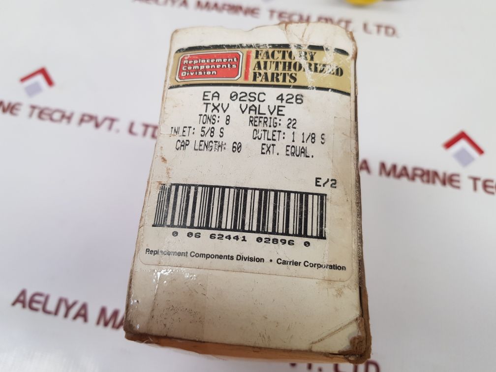 Carrier Ea02Sc426 Txv Valve