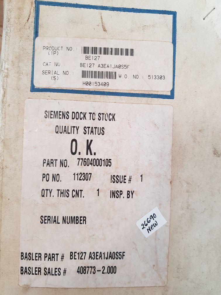 Basler electric be127 under voltage relay a3ea1ja0s5f