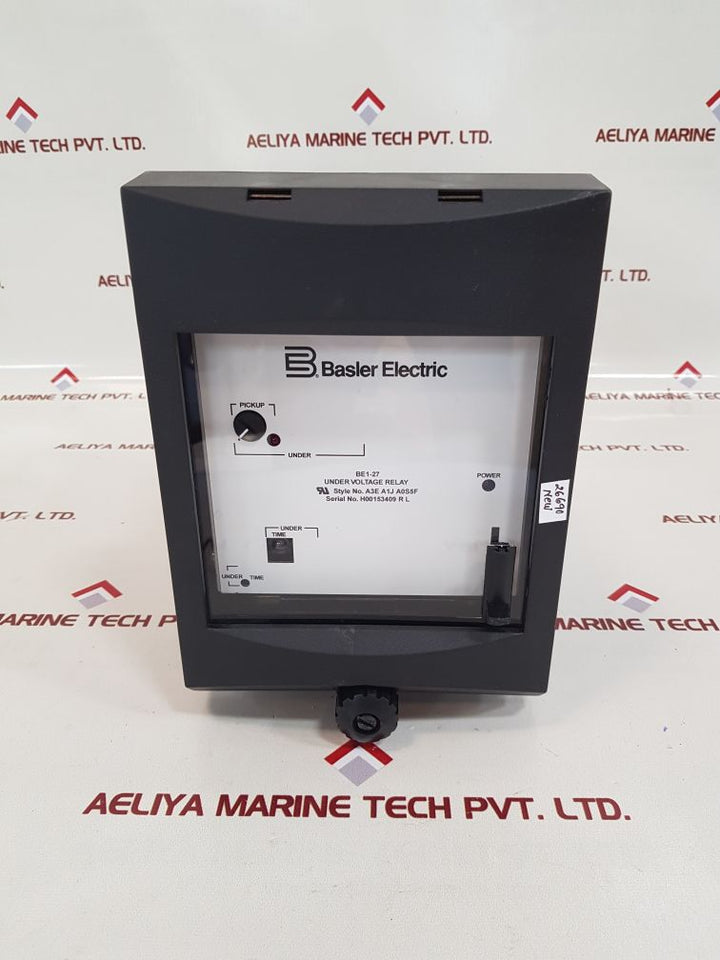Basler electric be127 under voltage relay a3ea1ja0s5f