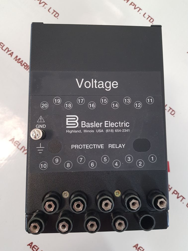 Basler electric be127 under voltage relay a3ea1ja0s5f