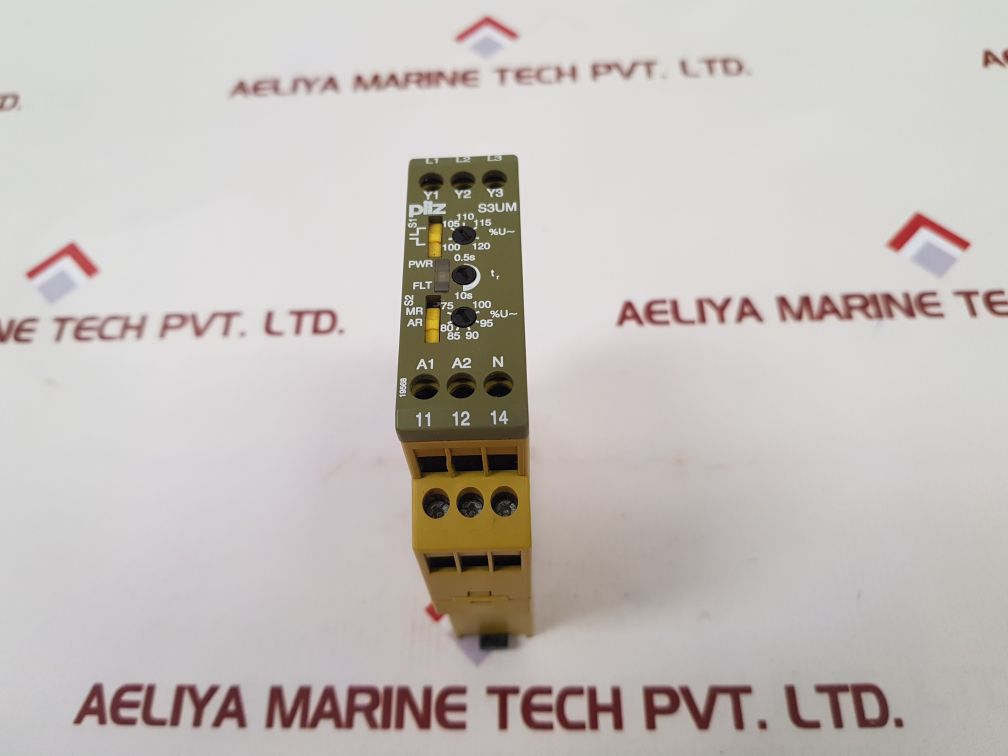 Pilz S3Um 230Vac Um 400/440Vac Monitoring Relay