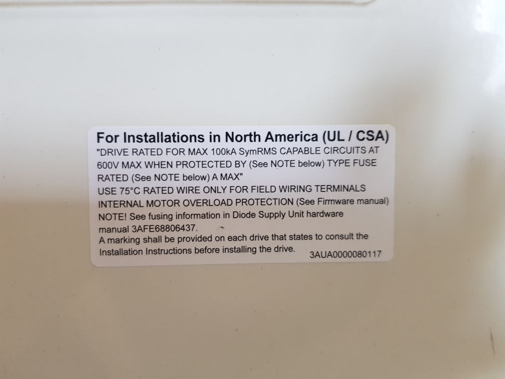 Abb acs800-104lc-0700-7+ e205 + q950 inverter unit