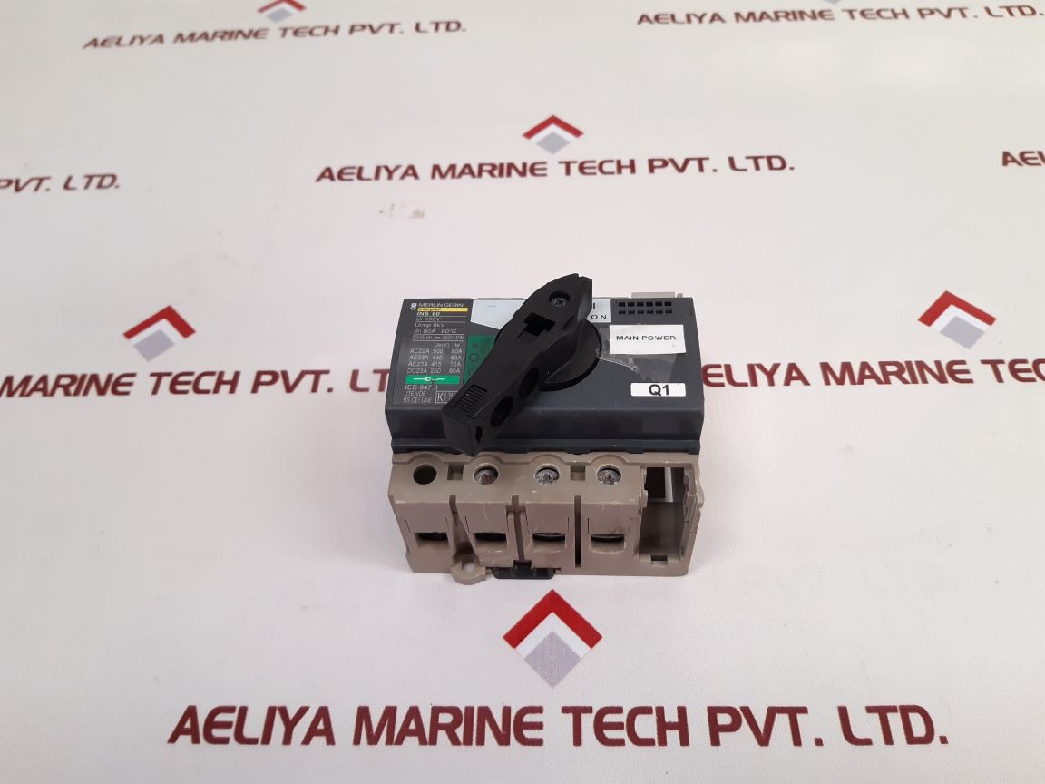 Merlin Gerin Ins 80 Switch-disconnector Interpact
