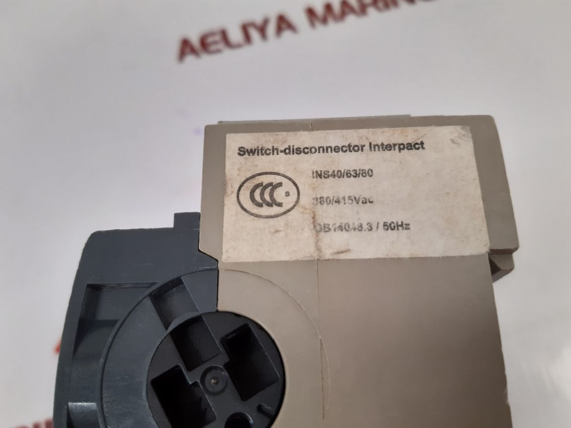 Merlin Gerin Ins 80 Switch-disconnector Interpact