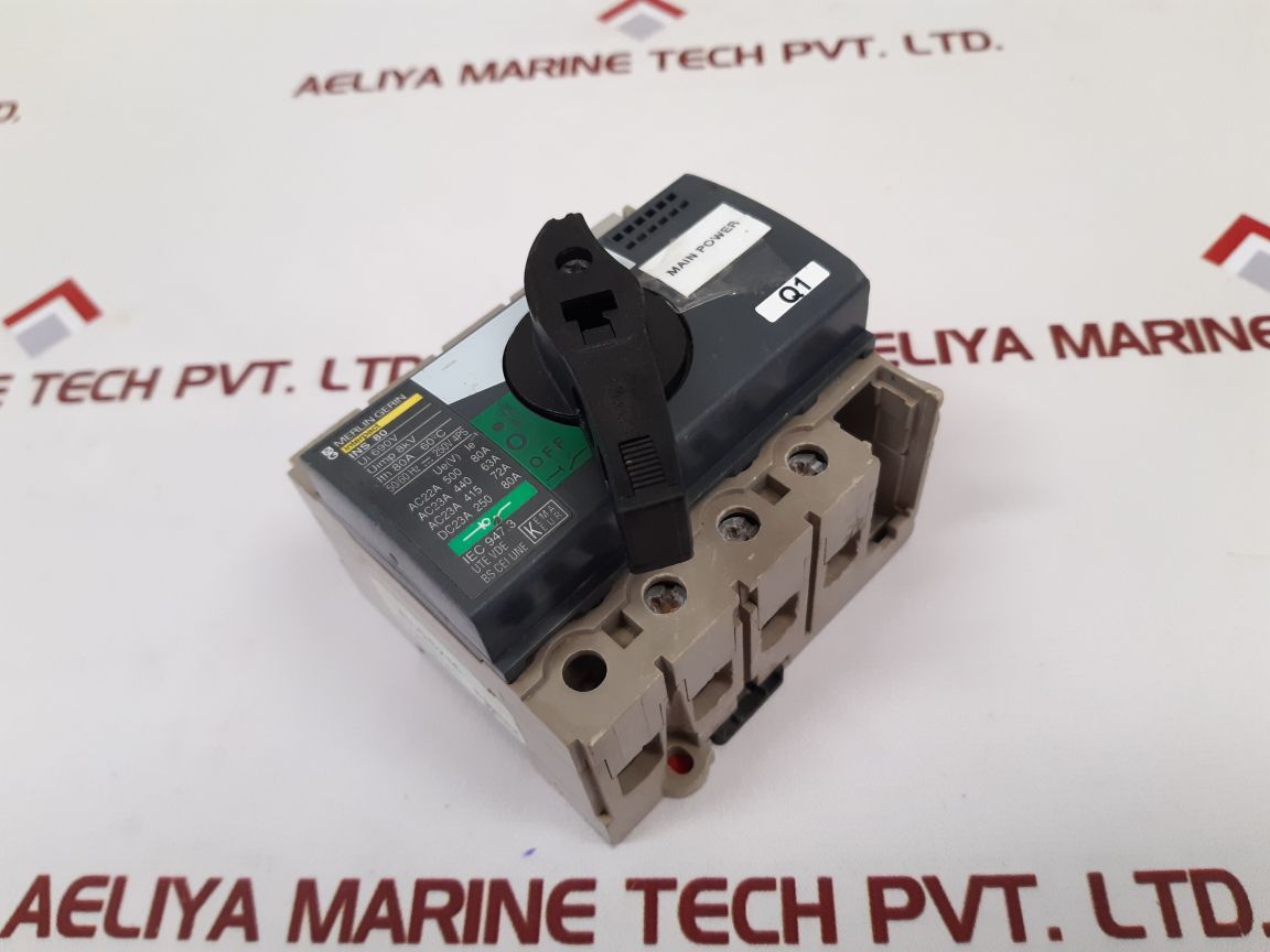 Merlin Gerin Ins 80 Switch-disconnector Interpact