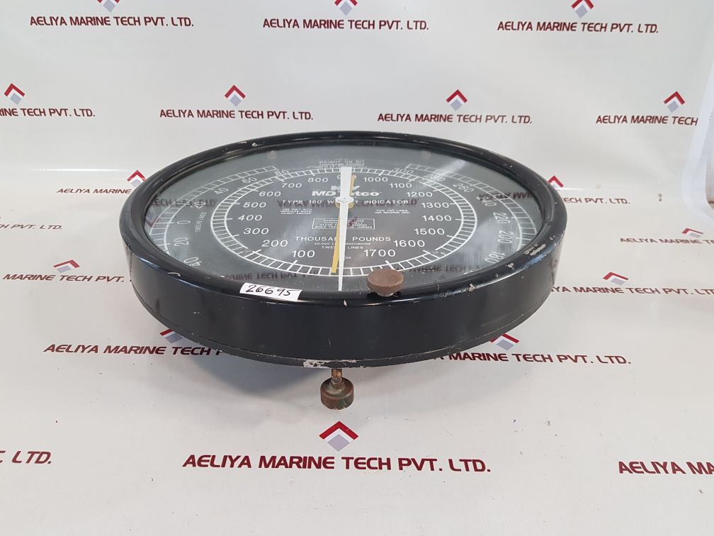 Nov Md Totco We3-18 Hydraulic Indicator
