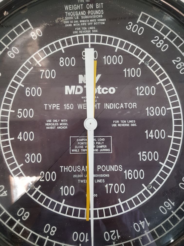 Nov Md Totco We3-18 Hydraulic Indicator
