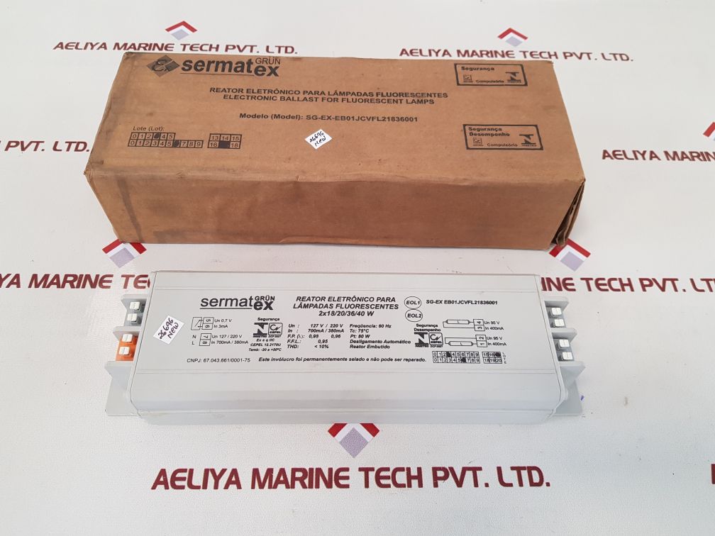 Sermatex grun 2x18/20/36/40 w electronic ballast