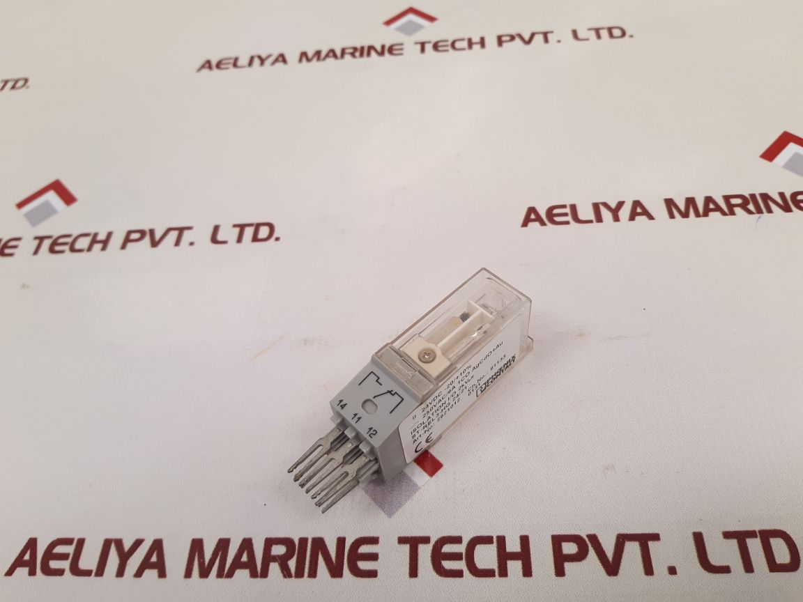 Set of 5x Phoenix contact 250vac/6a 1co agcdo+au relay connector st-rel3-hg 24/21
