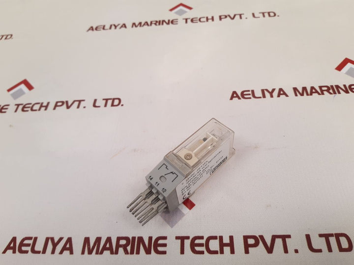Set of 5x Phoenix contact 250vac/6a 1co agcdo+au relay connector st-rel3-hg 24/21