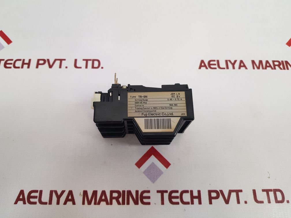 Fuji Electric Tr-0N Thermal Overload Relay 0.48-0.72 A
