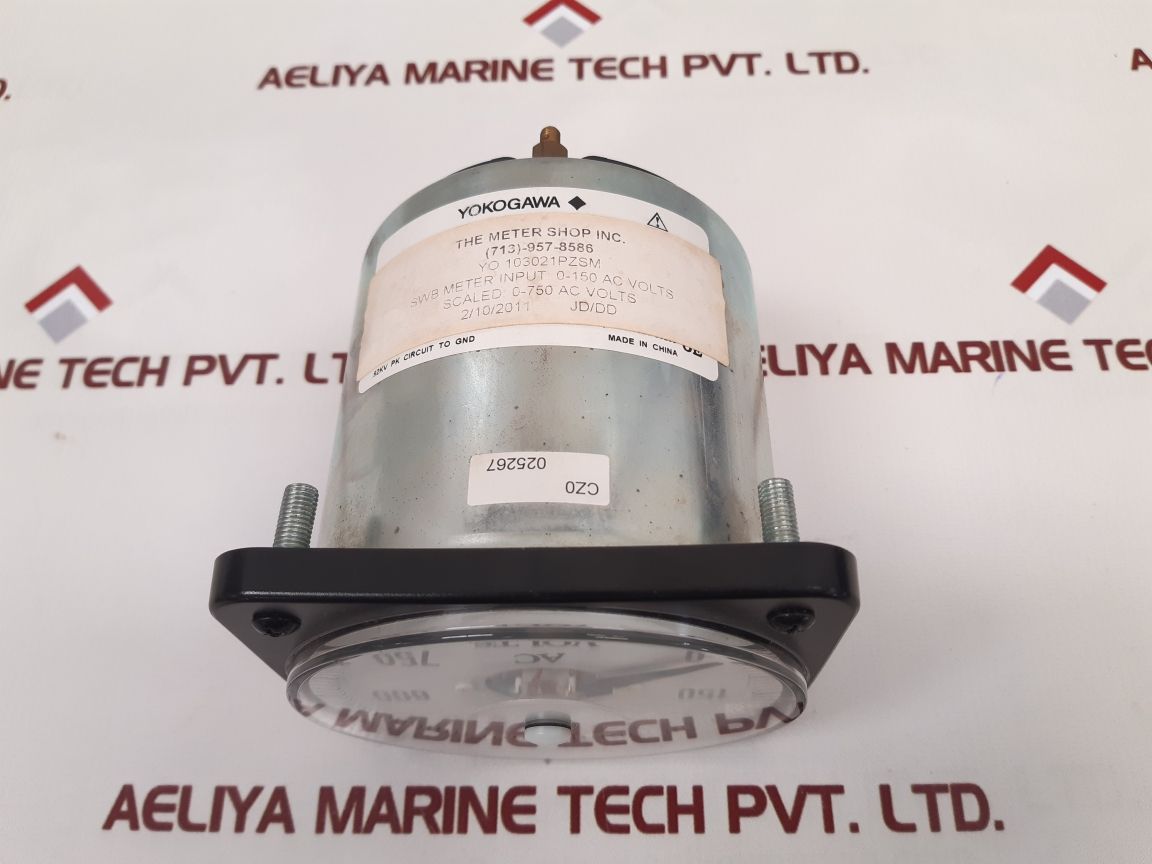 Yokogawa Yo 103021Pzsm Ac Volmeter