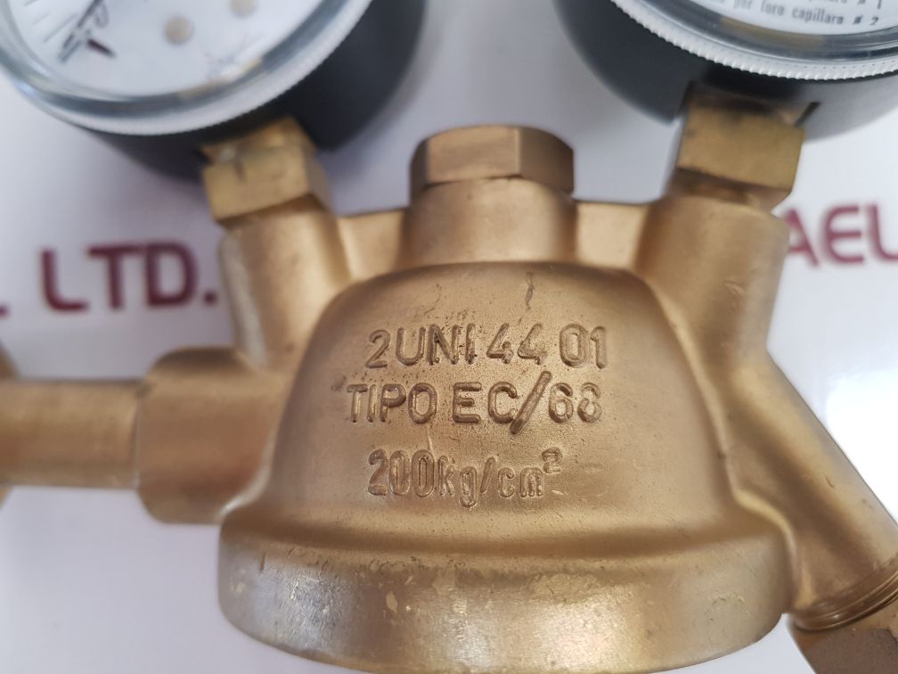 Mestriner 2Uni4401 twin gauge pressure regulator