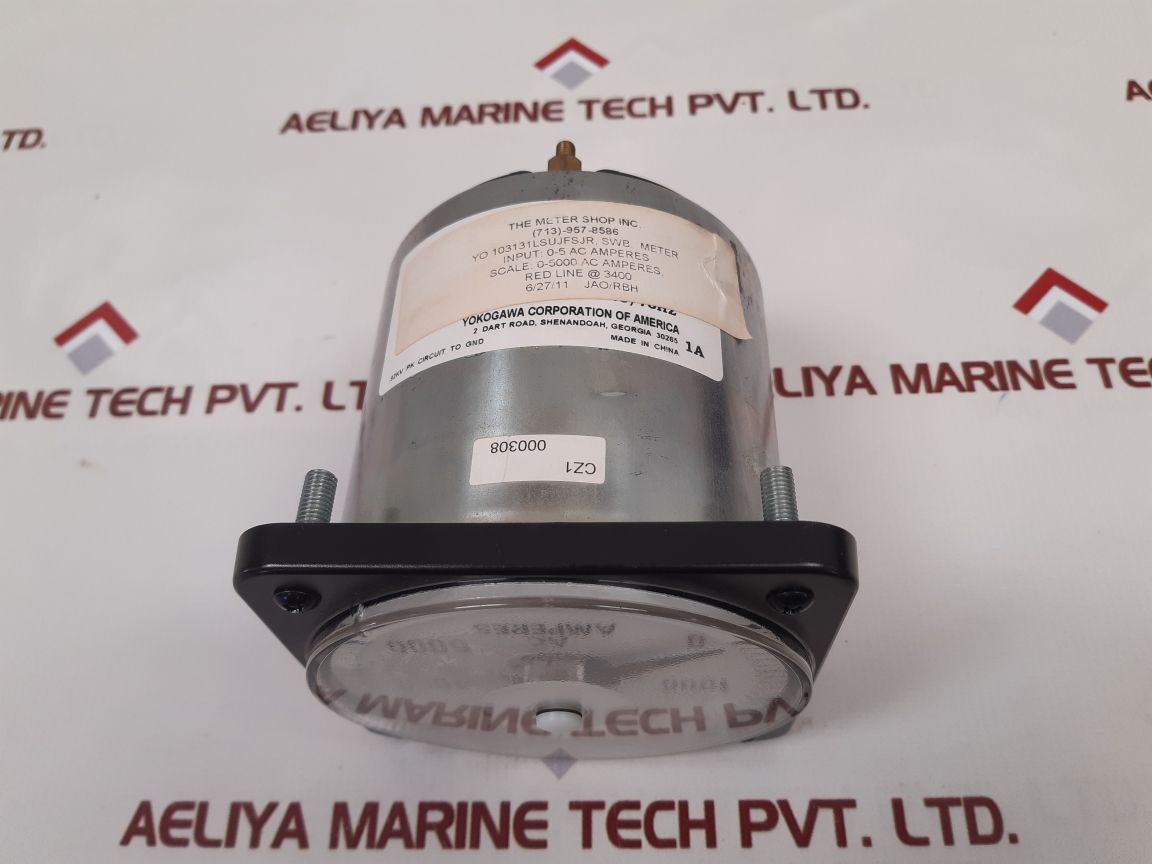 Yokogawa Yo 103131Lsujfsjr Ac Ampere Meter