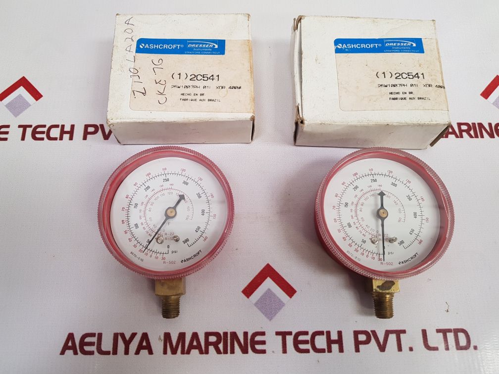 Ashcroft R-502 Pressure Psi Gauge 9570-01G